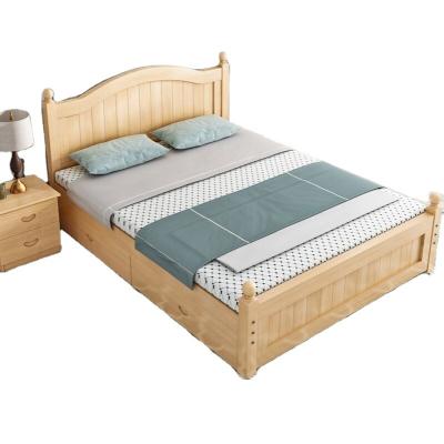 China Modern Storage King Bed Design With Box Twin Bed Kids Storage Bed for sale