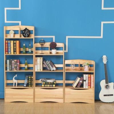 China Particleboard Solid Wood Freestanding Bookcase, Suitable for Open Display Organizer Storage Shelf in Home Office Living Room for sale