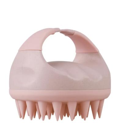 China ABS Wholesale Hair Care Silicone Scalp Scrubber Brush Hair Shampoo Brush Scalp Massager for sale