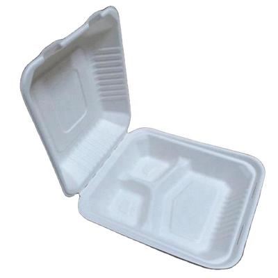 China Bio Disposable Compostable Degradable Tableware Dinner Sets 9 Inch Disposable Sugarcane Paper Pulp Dish for sale