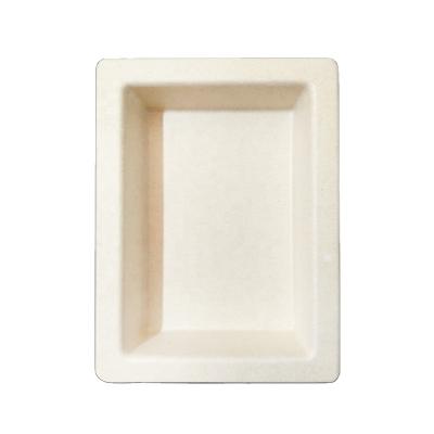 China Eco Friendly Custom Biodegradable Bagasse Pulp Material Chocolate Packaging Trays for sale