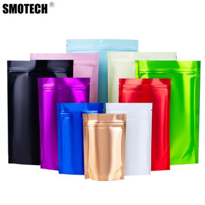 China Security Custom Printed 3.5 Grams Reusable Backing Seal Up Clear Pouch Food Storage Edibles Mylar Packaging Bags for sale