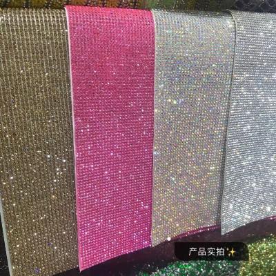 China Hot Sales Accessories Cups Plastic Bags Clothing Flatback Cast Rhinestone Decorative Fabric Pieces for sale