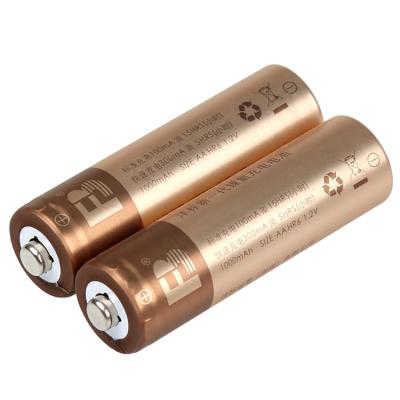 China Toys FB AA No.5 1.2v 1000mAh 2 Pack Ni-MH Battery Pack High Capacity AA Energy Saving Rechargeable Batteries for sale