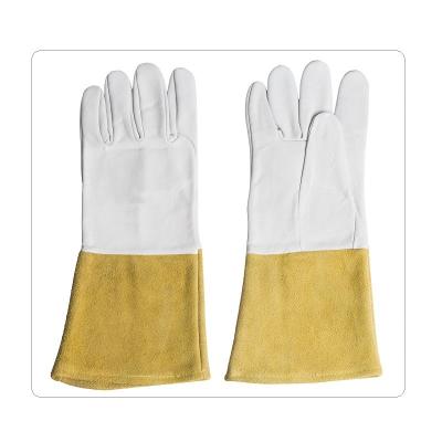 China Cow Split Leather Welding Work Gloves for sale