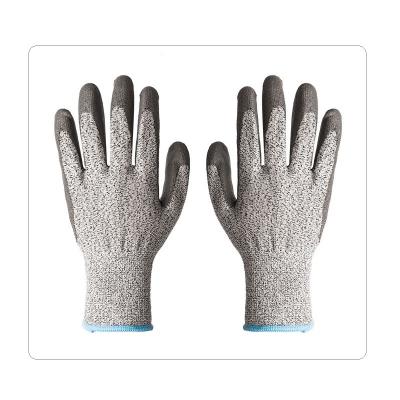 China Anti Slip Glass Handling ANSI Level 3 Cut Resistant Safety Gloves For Carrying for sale