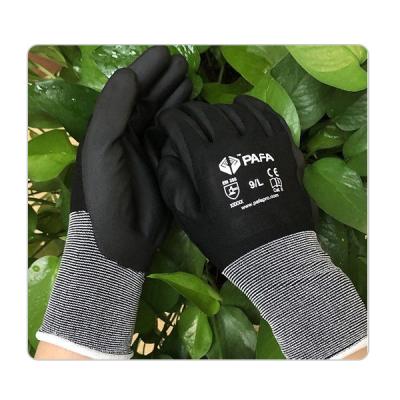 China Foam Nitrile Touch Screen Automotive 18 Gauge Work Gloves For Gardening for sale