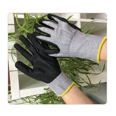 China General Maintenance 13 Gauge Elastic Cuff ANSI A4 Cut Resistant Safety Gloves for sale