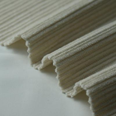 China hhkn20398 Popular Products 2021 Flame Retardant Polyester Knitted Corduroy Fabric With Cheap Price for sale