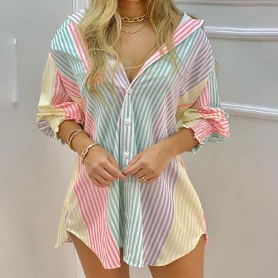 China Sustainable Autumn Shirts fast delivery are to be women's blouses and shirts bottom t-shirt for women for sale