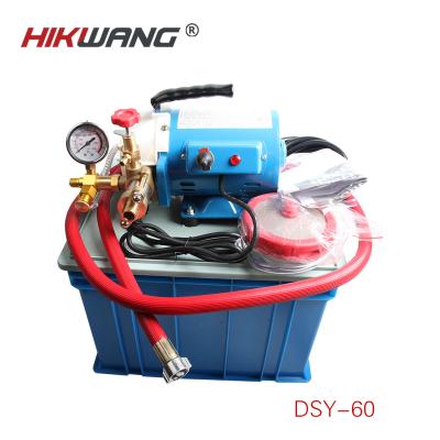 China Water Pressure Testing Machine 0-60bar DSY-60 Electric Hydraulic Water Pressure Tester Pump for sale