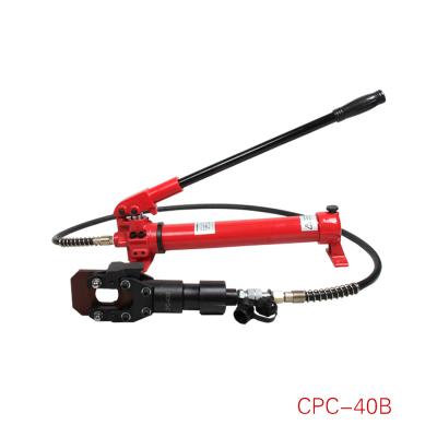 China manual hydraulic copper cable cutter cpc-40b 8T aluminum cable cutter head for sale