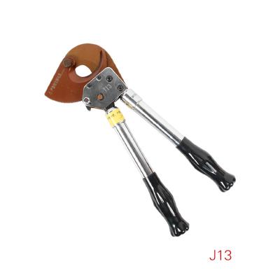 China J13 ACSR and Hard Steel Wire Ratchet Cutter Hand Tool Wire Cutter Cable Cutter J13 for sale