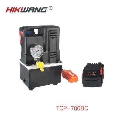 China 18V 4Ah Battery Electric Hydraulic Pump Wireless Remote Control Pump 2L 2L Portable Pump for sale