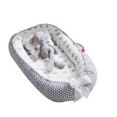 China Modern Portable Modern 3D Polymer Material Lace Baby Sofa Nest 1.2Kgs Carry Cotton Organic 53x28x44cm Te koop