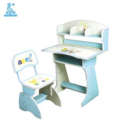 China New Type Modern Design Table Chair Convenient Factory Model Child Study Table / Multifunctional Desk for sale