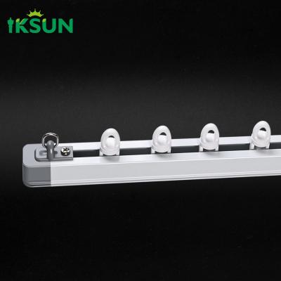 China 0.7-4.5m Aluminium Alloy Ajustbale Curtain Rod Curtain Rail Extendable Curtain Track for sale