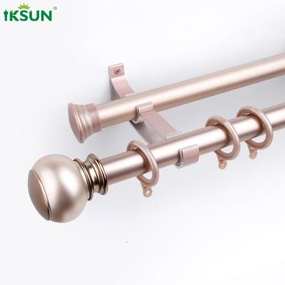 China New Design Classical Roman Rod Hanging Decorative Curtain Rod  For Curtain Accessories for sale