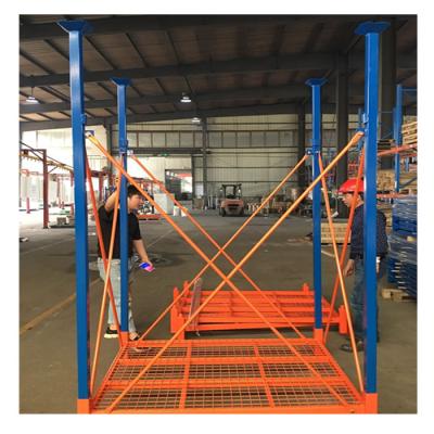 China Corrosion Protection Stack Pallet Rack For Warehouse Stacking Rack Shelf L1800-1500Kgs Load Capacity 1000-1500Kgs for sale