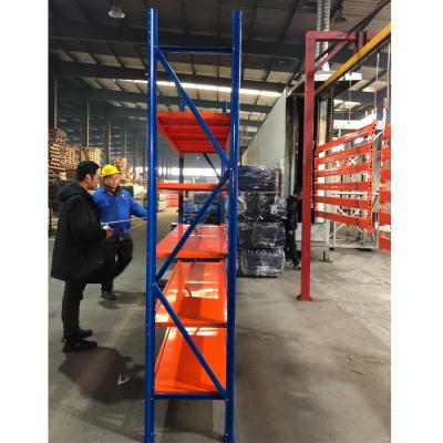 China Corrosion Protection Rust-Resistant Warehouse Shelf Medium Duty Long Span Display Stands for sale