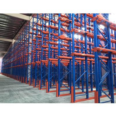 China Corrosion Protection Heavy Duty Height 4000mm Drive In Pallet Racking System for sale