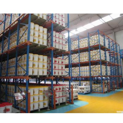 China Corrosion Protection 3 Levels Warehouse Rack 6000mm Height Drive In Racking for sale