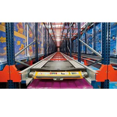 China Corrosion Protection Vegetable Industrial Radio Shuttle Racking For Pallet Storage From China for sale