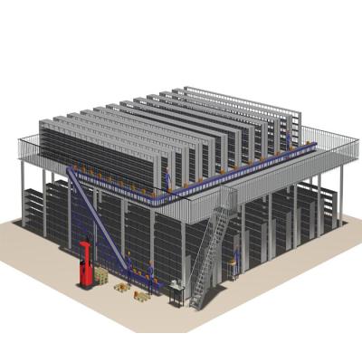 China Corrosion Protection Heavy Duty Mezzanine LIJIN Warehouse Shelving Supported Mezzanine Racking System for sale