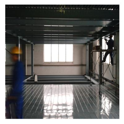 China Corrosion Protection Warehouse Work Platform L50000*W25000*H7000mm 2 Steel Floor 500Kgs Per Square Meter for sale