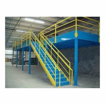 China Corrosion Protection Customized High Quality Small Steel Floor Platform Second Storage Platform Warehouse Platform for sale