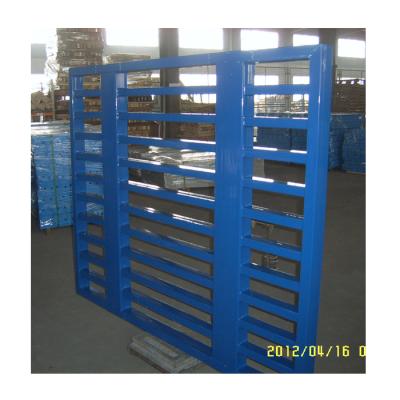 China Corrosion Protection Heavy Duty Two Way Euro Steel Pallet Metal Pallet for sale