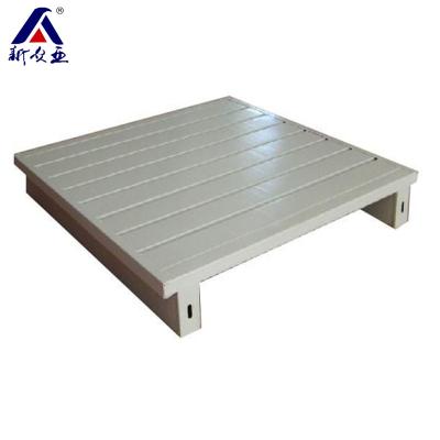 China Durable Corrosion Protection Warehouse Rustproof Powder Coated Storage Heavy Duty Metal Euro Pallet for sale