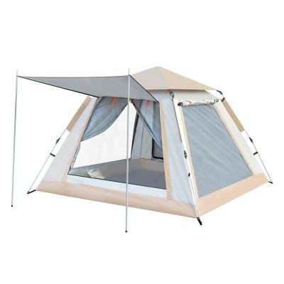 China Rainproof/Large Space Customized 4 Person Family Pop Tent Waterproof Glamping Outdoor Camping Tent for sale