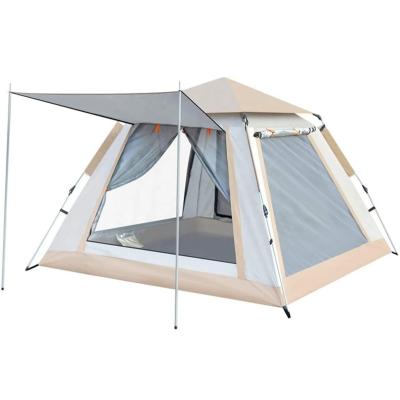 China Rainproof / Large Space Customized 3-4 Person Family Pop Up Tent Waterproof Outdoor Camping Tent For Glamping for sale