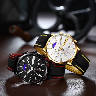 China Luxury Day/Date Jewelry Watches For Men 2020 Smart Men's Camping Watches In Wristwatches Men's OEM Logo Wrist Chronograph Watch for sale