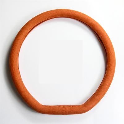 China Business / General Motors Luxury Wheel Cover Winter Steering Fur For All Seasons Orange Type D for sale