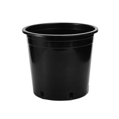 China Durable Selling 3 Factory Direct OEM Plastic Black 4 Gallon Plastic Flower Nursery Pot For Plant Seed for sale