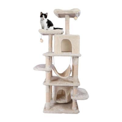 China Viable Low Cost Modern Cheap Cat Tree Treehouse For Cat for sale