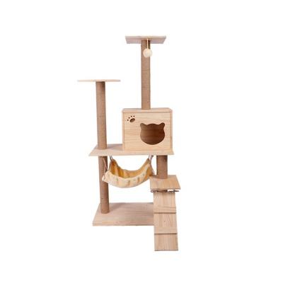 China Viable High Quality Fish White Scratch Cat Tree for sale