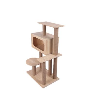 China High Quality Sustainable Cat Tree Perch Outdoor Cat Toys for sale