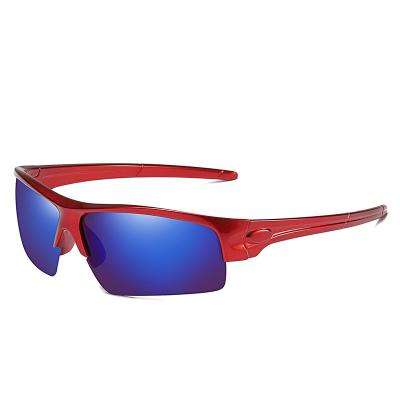 China Sports Sunglasses PC Square Frame Polarized Sport Cycling Sunglasses for sale