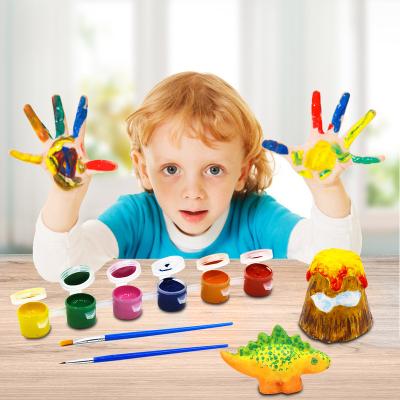 China Eco-Friendly Mud SISLAND DIY Clay For Dinosaur handmade, color painting, dinosaur kit for sale