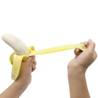 China TPR Customized Funny Banana Stress Relief Toy Anti Stress Ball for sale