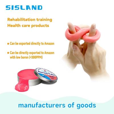 China Exercise Hand SISLAND Stun Relieve Stress Hand Therapy Mud Weaking Putty Toys For Kids for sale