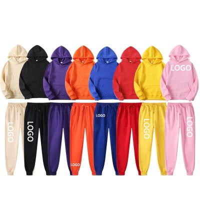 China Hot Sale Thermal Custom Sweat Suits Tech Fleece Sweatsuit Sweatsuit Sets Men's Unisex Sportswear Hoodie Set for sale