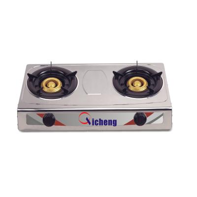 China Hotel Kitchen 3 Burner Gas Stove Top Cooking Burner for sale