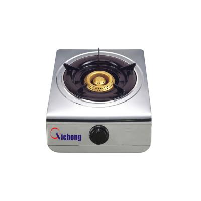 China Saving Hotel Gas Burner LPG Gas Cooker Stove Single CKD for sale