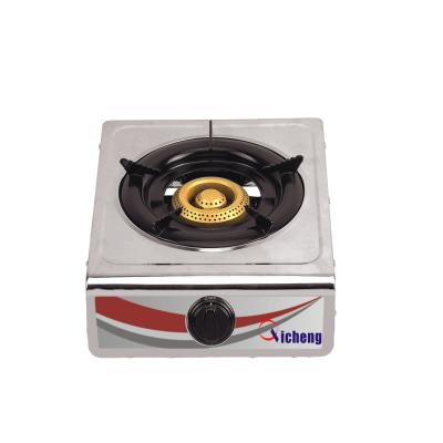 China Hotel Stainless Steel Single Burner Gas Cooker Stove for sale