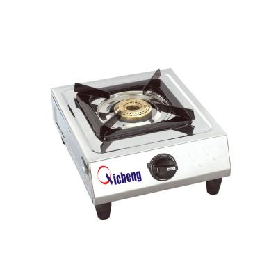 China Hotel stainless steel lpg\NG single burner gas stove for sale