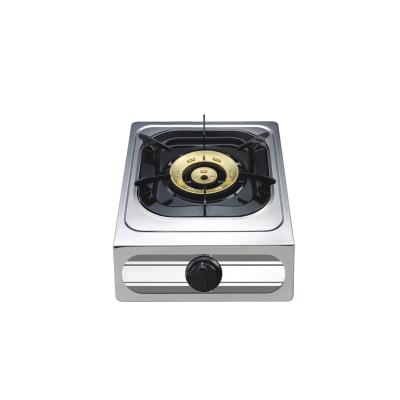 China Household New Model Full Body Stainless Steel Burner High Quality Portable Desktop Gas Cooker 1 for sale